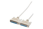 Parallel / Seriel kabel - Roline - serial cable - DB-25 to DB-25 - 1.8 m - 11.01.3718