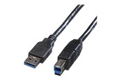 USB kabel - Roline - USB cable - USB Type A to USB Type B - 3 m - 11.02.8871