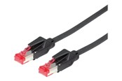 Netværkskabel - Roline Dätwyler patch cable - 3 m - black - Sort - 3m - 21.05.0035