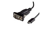 Netværksadapter (netkort, printserver mv.) - Roline VALUE - serial adapter - USB-C - RS-232 x 1 - 12.99.1162