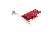 Harddisk - tilbehør - Roline - interface adapter - 3.3V 5A 110 mm SSD - M.2 NVMe Card - PCIe 4.0 x4 - 15.06.2196