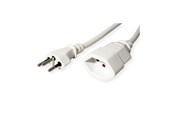 Strømkabel (ekstern) - Roline VALUE - power extension cable - T12 to T13 - 5 m - 19.99.1184
