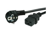 Strømkabel (intern) - Roline VALUE - power cable - power CEE 7/7 to IEC 60320 C19 - 2 m - 19.99.1552