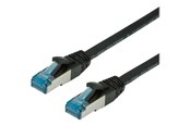 Netværkskabel - Roline VALUE patch cable - 15 m - black - Sort - 21.99.1968