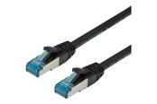 Netværkskabel - Roline VALUE patch cable - 10 m - black - Sort - 21.99.1967