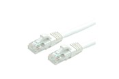 Netværkskabel - Roline VALUE patch cable - 10 m - white RAL 9003 - Hvid - 21.99.1477