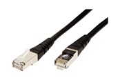 Netværkskabel - Roline patch cable - 7 m - black - Sort - 7m - 21.15.1375