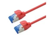 Netværkskabel - Roline patch cable - 1 m - red pantone 199C - Rød - 21.15.4301