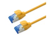 Netværkskabel - Roline patch cable - 50 cm - yellow pantone 135C - Gul - 21.15.4320