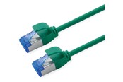 Netværkskabel - Roline patch cable - 10 m - green pantone 3278C - Grøn - 21.15.4337