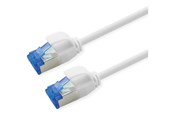 Netværkskabel - Roline patch cable - 30 cm - white RAL 9003 - Hvid - 21.15.4368
