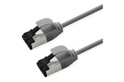 Netværkskabel - Roline patch cable - 2 m - grey RAL7035 - Grå - 21.15.3402