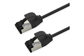 Netværkskabel - Roline patch cable - 1.5 m - pantone 3C black - Sort - 21.15.3454