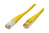 Netværkskabel - Roline patch cable - 10 m - yellow - Gul - 10m - 21.15.1382