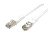 Netværkskabel - Roline patch cable - 20 m - white - Hvid - 20m - 21.15.1406