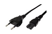Strømkabel (intern) - Roline - power cable - Europlug to power IEC 60320 C7 - 5 m - 19.07.2078