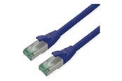 Netværkskabel - Roline Recycled Material patch cable - 10 m - pantone 647C blue - Blå - 10m - 21.45.3247