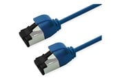 Netværkskabel - Roline patch cable - 50 cm - blue pantone 647C - Blå - 21.15.3440