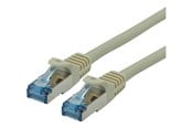 Netværkskabel - Roline patch cable - 10 m - grey - Grå - 21.15.2807