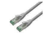 Netværkskabel - Roline Recycled Material patch cable - 15 m - grey RAL 7035 - Grå - 15m - 21.45.3208
