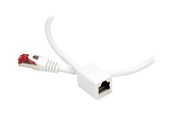 Netværkskabel - Alcasa electronik Good Connections RNS patch extension cable - 1 m - white - Hvid - 8063VR-010W