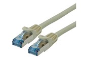 Netværkskabel - Roline patch cable - 20 m - grey - Grå - 21.15.2809