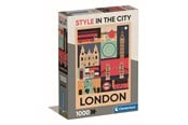 Puslespil - Clementoni Puzzle HQC Style in the City - London 1000 pieces 2D Puslespil - 39844