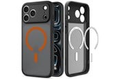 Mobil - Covers & Cases - Spigen Ultra Hybrid MagSafe - frost black orange - iPhone 18 Pro/17 Pro - ACS12162
