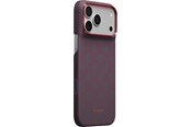 Mobil - Covers & Cases - PITAKA Edge Case Argyle - Blue's Red - iPhone 18 Pro Max/17 Pro Max - KI1818PM