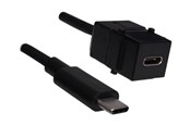 USB kabel - Bachmann - USB-C extension cable - USB-C to USB-C - 50 cm - 917.1212