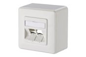 Netværkstilbehør - METZ Connect network surface mount box - 130B20D20002KE