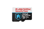 Hukommelseskort - SANDISK Security Cam microSD - 100MB/s - 256GB - SDSQSNR-256G-GN6IN