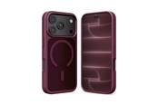 Mobil - Covers & Cases - CRONG Hybrid MATTE Magnetic case with MagSafe for iPhone 18 Pro Max / 17 Pro Max - Burgundy - CRGHMMIP1869PPRP