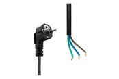 Strømkabel (intern) - MicroConnect - power cable - Type F/E to open end - 5 m - MC-PE005SCHB-OE