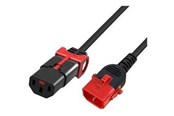 Strømkabel (intern) - MicroConnect - power cable - power IEC 60320 C13 to IEC 60320 C14 - 2.5 m - MC-DUALC13C14S-2.5