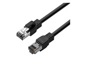 Netværkskabel - Lanview patch cable - 5 m - black - Sort - LVN605SOUT