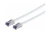 Netværkskabel - Lanview patch cable - 5 m - white - Hvid - 5m - LVN-CAT6A-FLEX-5MWH