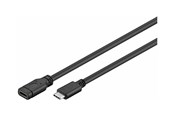 USB kabel - MicroConnect - USB-C extension cable - USB-C to USB-C - 50 cm - USB3.1CC05EX
