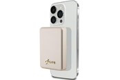 Powerbank - GUESS MagSafe Metal Script Logo induction power bank 5W 3000mAh - gold - 3000 mAh - 3666339171360