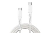 USB kabel - X2O Longlife 100W USB-C/C cable 1M - White - A12-193-0003 1.0M WHITE