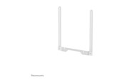 Vægbeslag, AV-Beslag & AV-Møbler - Neomounts AV35-724WH1 mounting kit - for sound bar - easy installation - white - Max 2 kg - recommended for 75" - AV35-724WH1