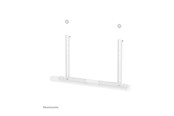 Vægbeslag, AV-Beslag & AV-Møbler - Neomounts AV35-727WH1 mounting kit - for sound bar - easy installation - white - Max 10 kg - recommended for 75" - AV35-727WH1
