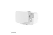 Vægbeslag, AV-Beslag & AV-Møbler - Neomounts WL35-725WH1 mounting kit - for speaker - with tilt & swivel - white - Max 7 kg - recommended for - WL35-725WH1