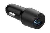 Mobil - Adaptere & Opladere - eSTUFF INFINITE car power adapter - USB Type A USB-C - 38 watt - ES631031