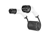 Elbil ladere - Gembird Ladekabel Type 2 32A 3-faset (22 kW) spiral - 5 meter - EV-T2MF-SP-22KW-5M