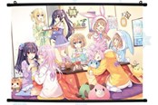 Merchandise - Idea Factory - Reef Entertainment Neptunia's Cozy Kotatsu - Wall Scroll 32" X 24" - 5060112439858