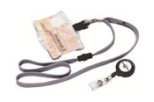 Konference & Præsentation - DURABLE card holder - for 54 x 85 mm - transparent (pack of 25) - 811819