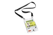 Konference & Præsentation - DURABLE card holder - for A6 - black - 852501
