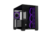 Kabinet - ASUS A32 PLUS V2 TG ARGB - Kabinet - Miditower - Sort - 90DC00S0-B19020