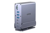 Dockingstation - Unitek - docking station - USB-C - 2 x HDMI DP - 1GbE - D1135AGY01